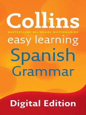 cover image of Collins Easy Learning Spanish Grammar